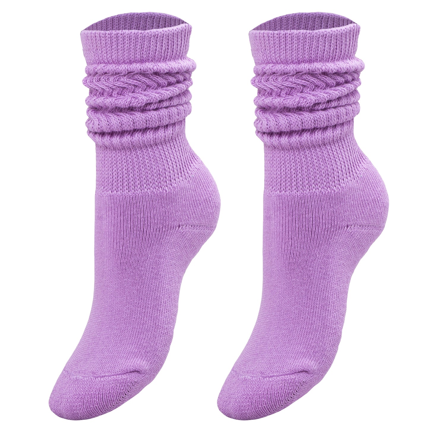 Kids Slouch Socks 1 Pair Knee High Long Cotton Scrunch Socks 3 to 15 Years Old