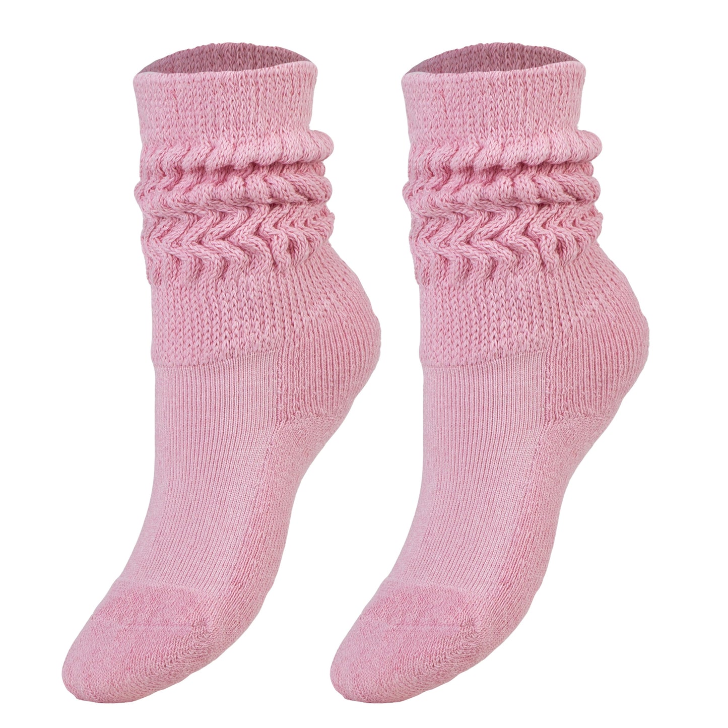 Kids Slouch Socks 1 Pair Knee High Long Cotton Scrunch Socks 3 to 15 Years Old