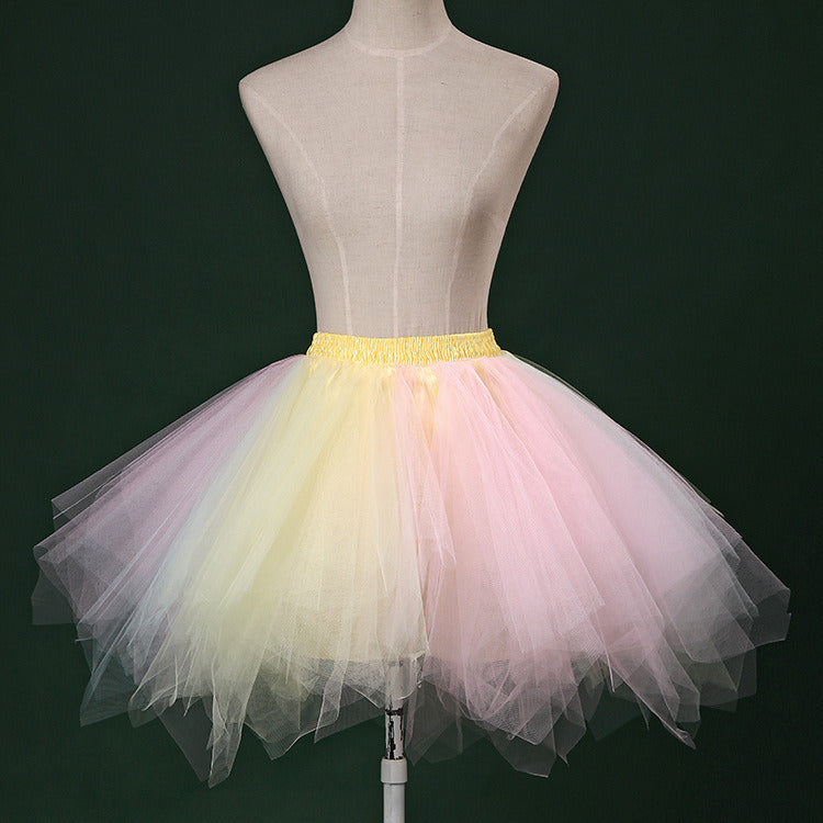 Women's Tutu Skirt Ballet Bubble Dance Skirts