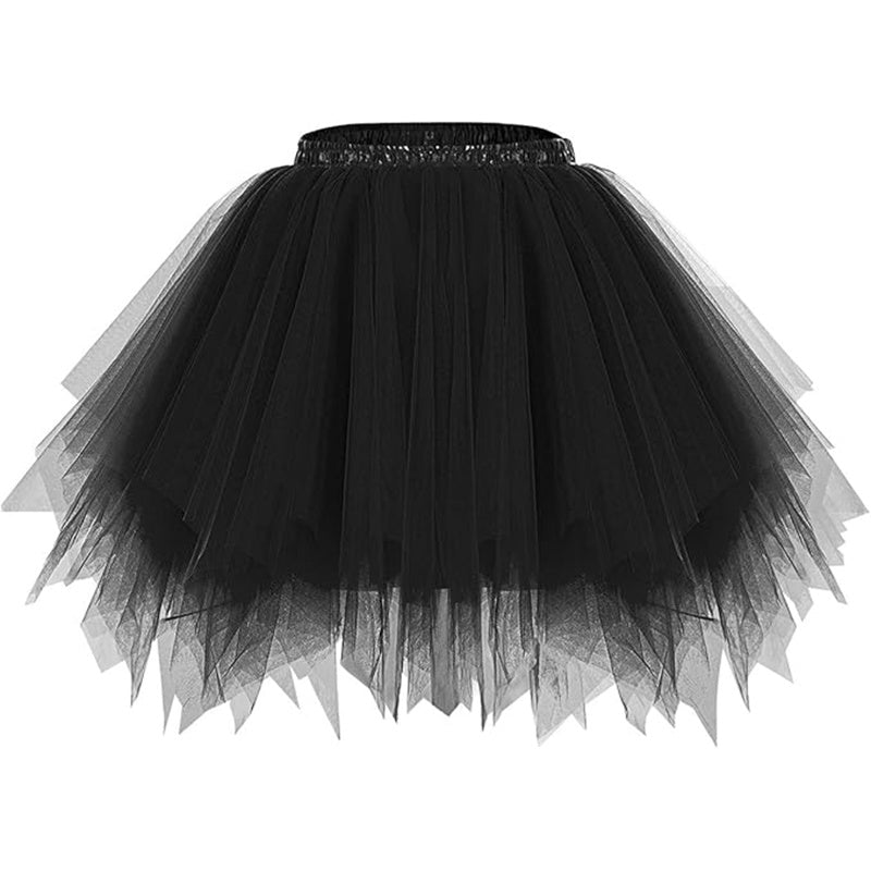 Women's Tutu Skirt Ballet Bubble Dance Skirts