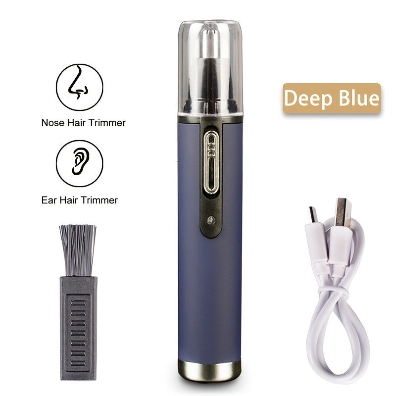 1PC Electric Nose Hair Trimmer USB Rechargeable Ear Nose Hair Trimmer Shaver Razor For Men Hair Removal