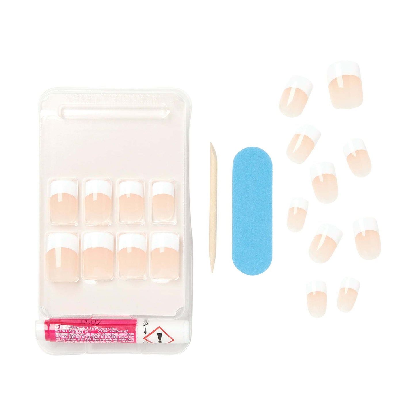 KISS Salon Acrylic French Nail Kit - Rumour Mill