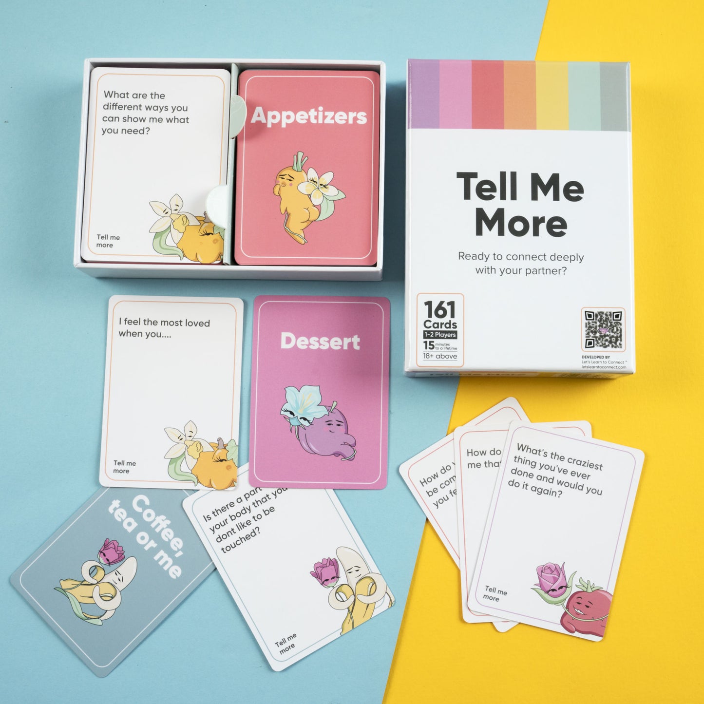 Tell Me More: Reignite Intimacy and Communication with This Fun Couples Card Game – Strengthen Your Relationship with Meaningful Conversation