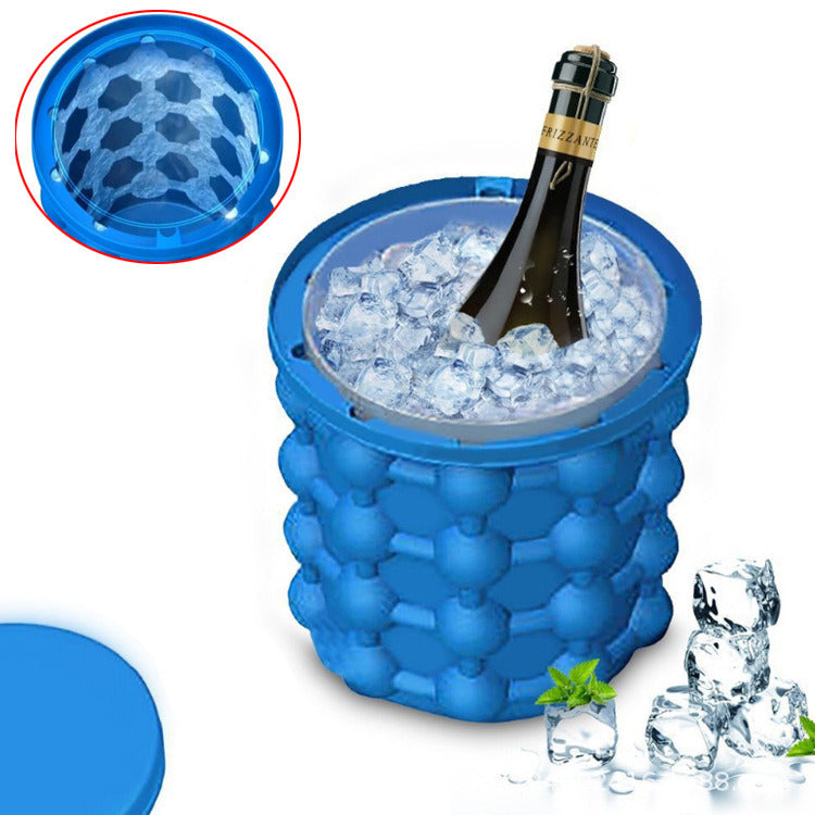 Ice Cube Tray; Ice Cube Moulds with Lid; Premium Ice Cube Trays Silicon Round Ice Cube Maker Easy Demoulding for Whisky; Champagne; Cocktails; Drinks; Juice; Beer