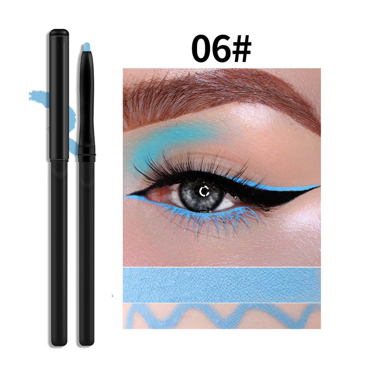 Color Eyeliner Waterproof Oil-Proof and Durable Eyeliner