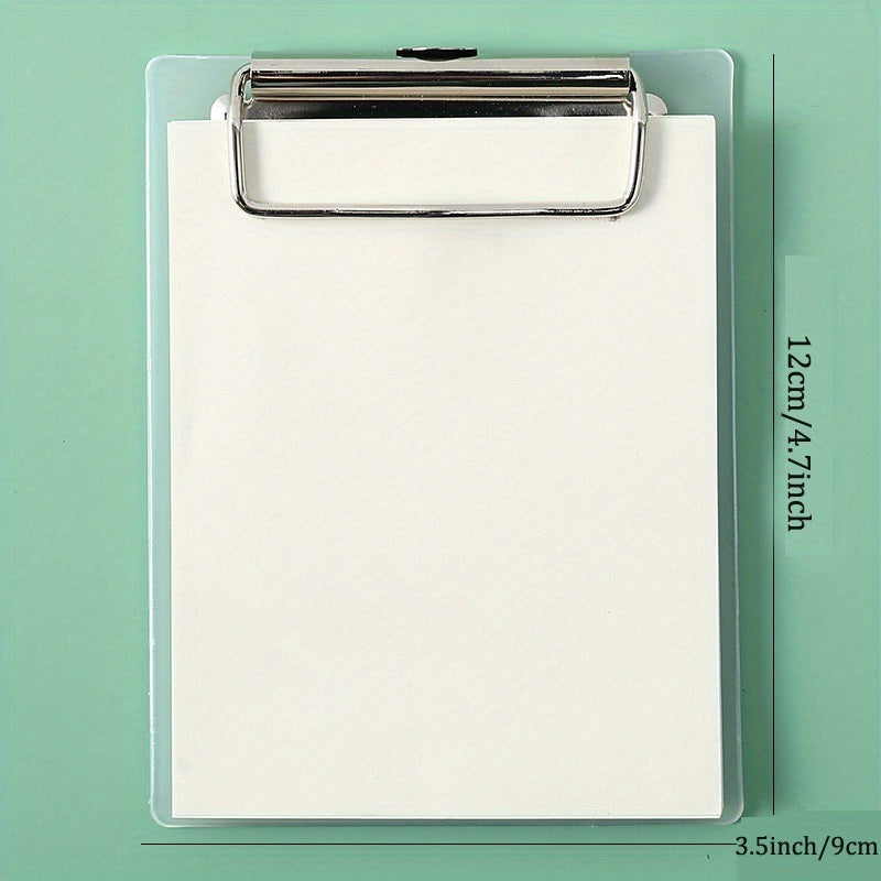 50-Sheet Mini Clipboard Notepads, Perfect for Nurses, Students, Office & More - Easily Fits Into Pockets & Purses, 2 pack