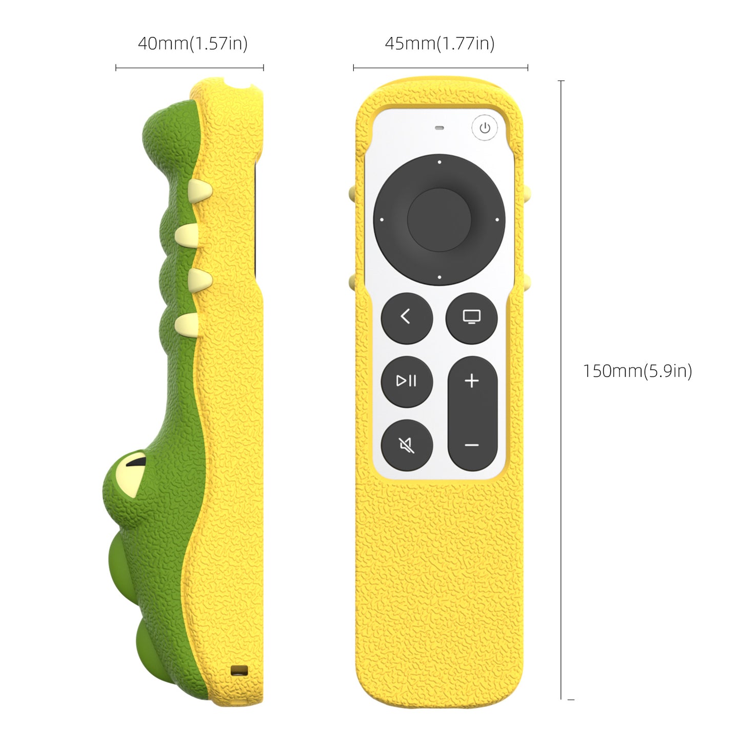 Silicone TV Remote Case With AirTag Case Compatible With TV 4K 2021,2022 Remote,Shockproof Protective Skin For TV Siri Remote Case AirTag 2nd,3nd,Anti Lost