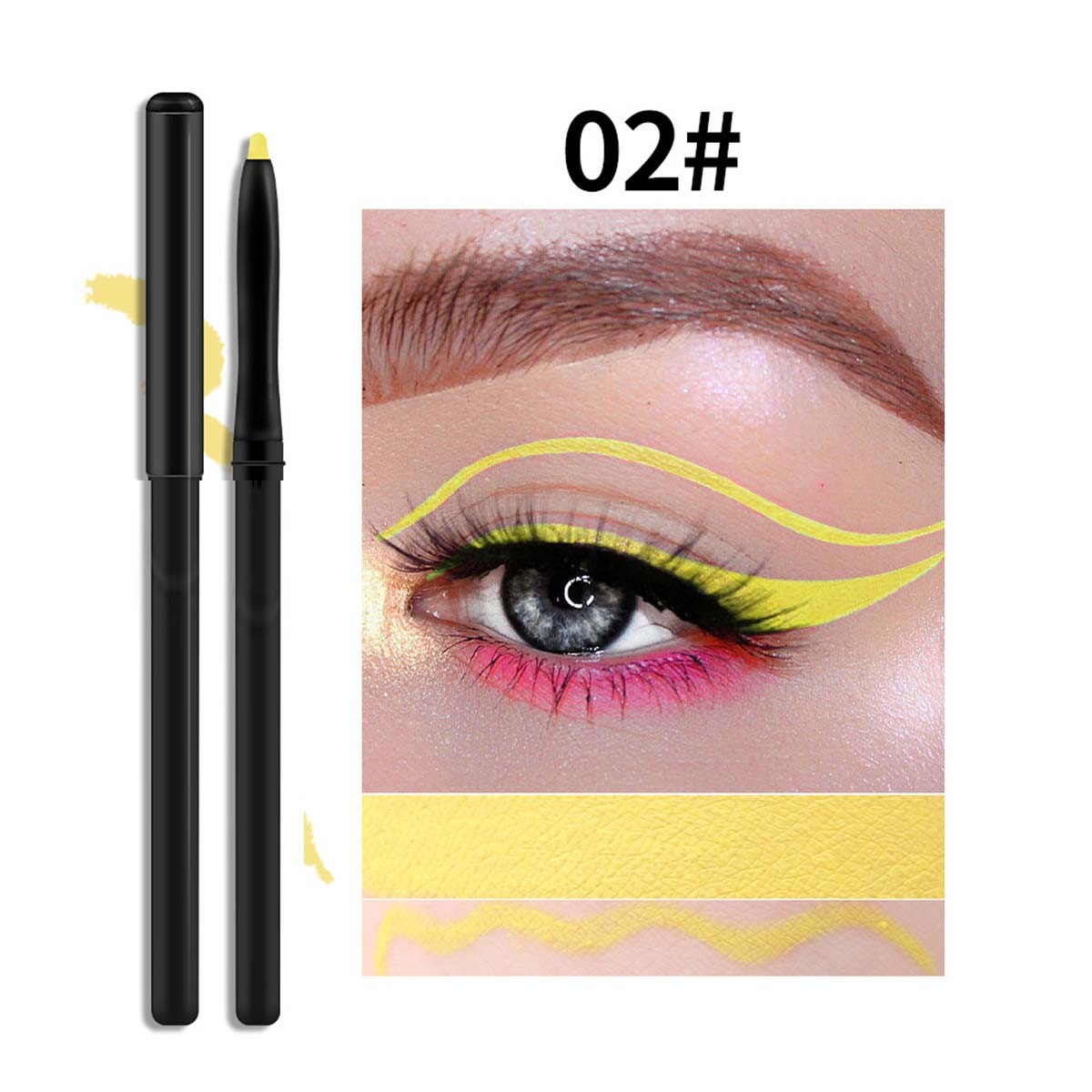 Color Eyeliner Waterproof Oil-Proof and Durable Eyeliner