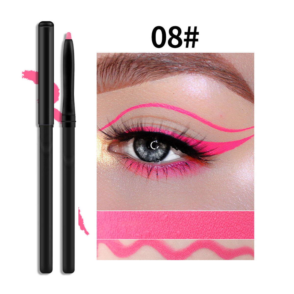 Color Eyeliner Waterproof Oil-Proof and Durable Eyeliner