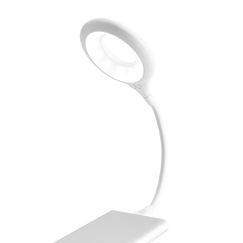 1pc USB Lamp Light; Flexible Goose Neck Ring Led Task; Keyboard; Or Laptop Compact Light; Eye-Protect No Glare Lighting Cool White USB Plug Light