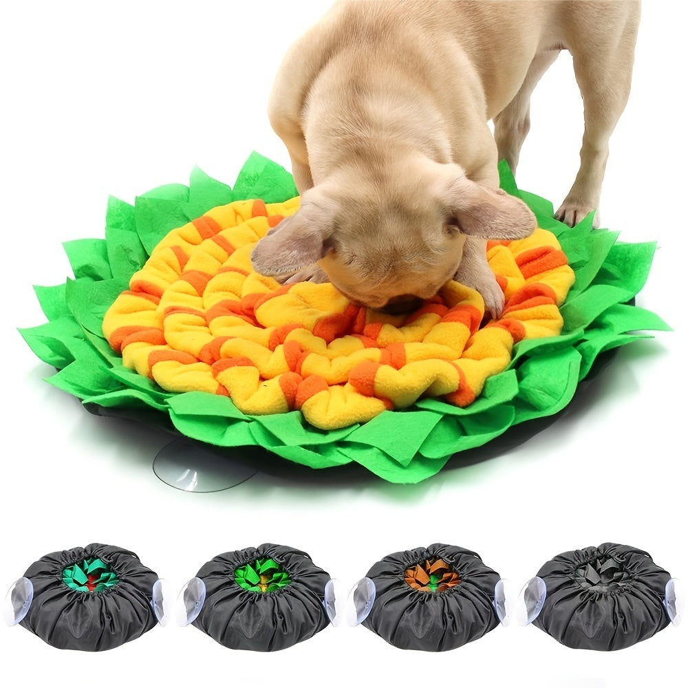 1pc Pet Snuffle Mat For Dog & Cat; Dog Sniffing Pad; Interactive Dog Puzzle Toys Sniffing Pad