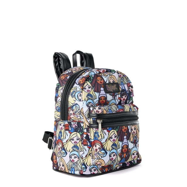 Bratz Women's All over Print Character Print Mini Backpack Multi-Color