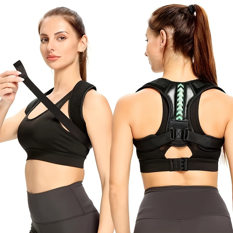 Adjustable Back Shoulder Posture Corrector Belt For Clavicle Spine Support Body Reshape Pain Relief From Neck; Back And Shoulder ( Buy A Size Up )