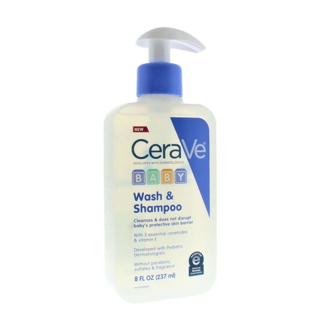 CeraVe Baby Wash and Shampoo 8oz/237ml