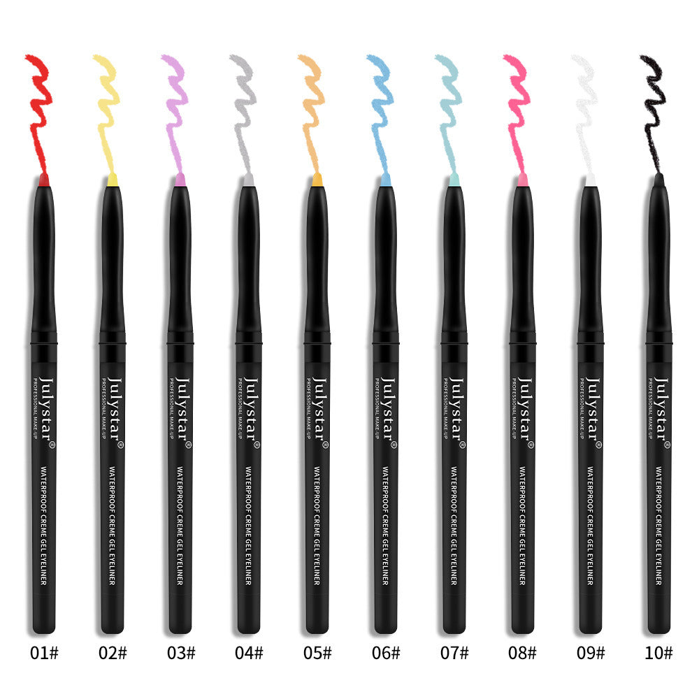 Color Eyeliner Waterproof Oil-Proof and Durable Eyeliner