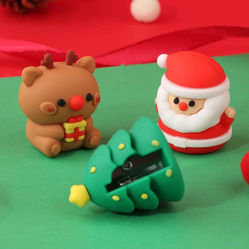 1pc Cute Christmas Pencil Sharpener