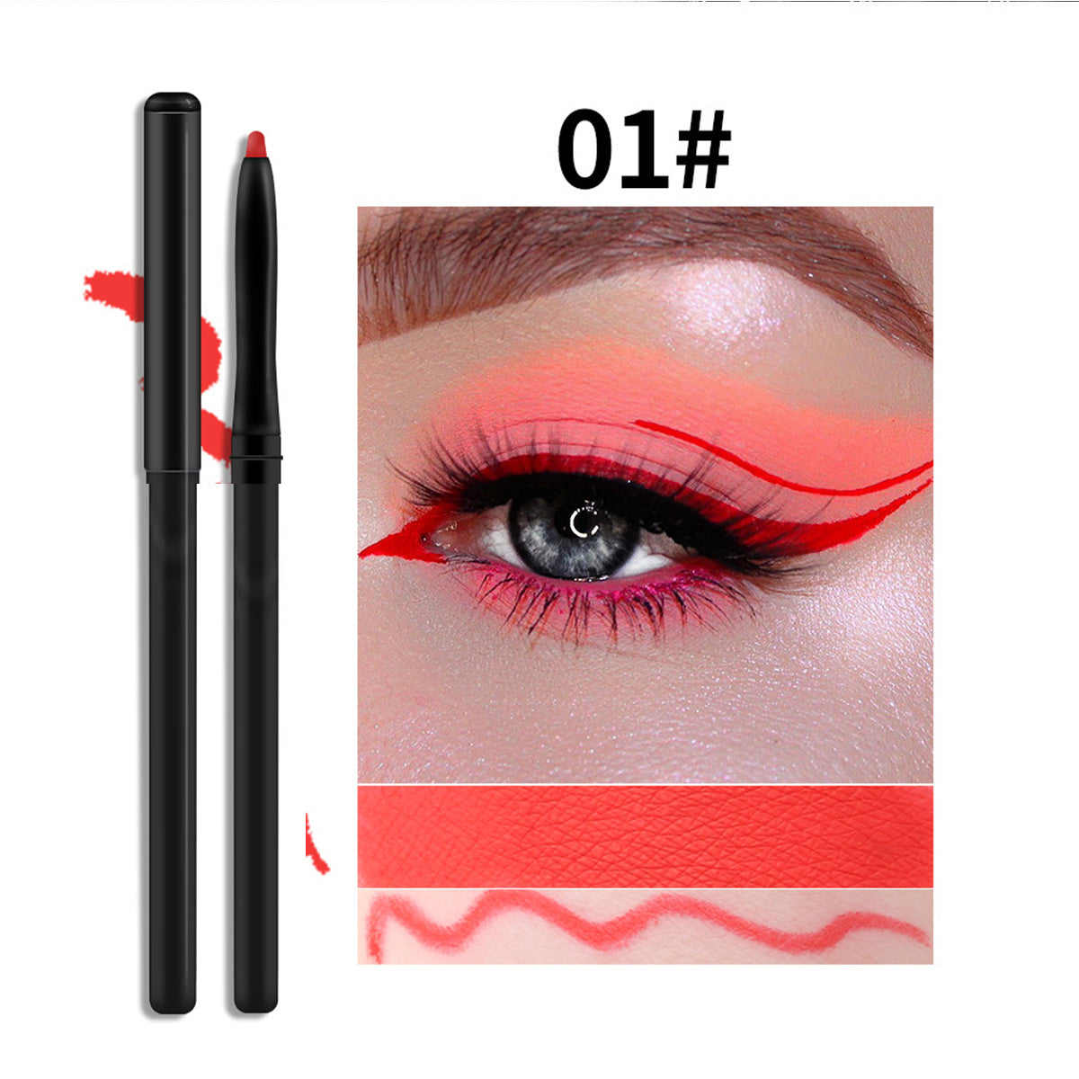 Color Eyeliner Waterproof Oil-Proof and Durable Eyeliner