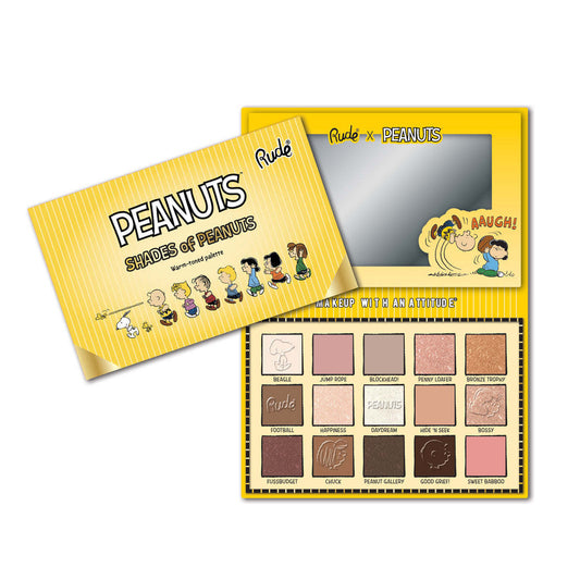 RUDE Shades of Peanuts Eyeshadow Palette