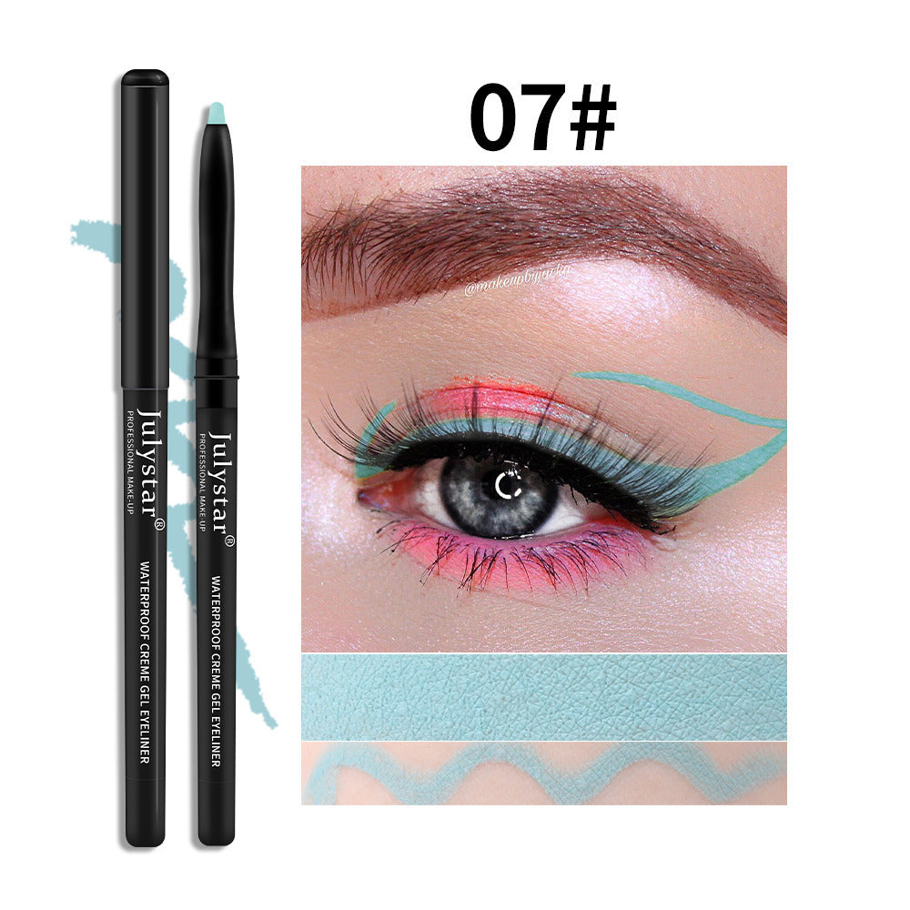 Color Eyeliner Waterproof Oil-Proof and Durable Eyeliner