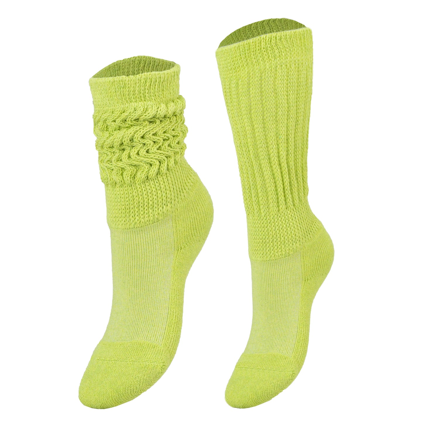 Kids Slouch Socks 1 Pair Knee High Long Cotton Scrunch Socks 3 to 15 Years Old