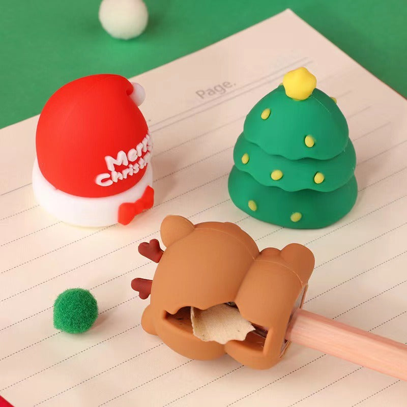 1pc Cute Christmas Pencil Sharpener