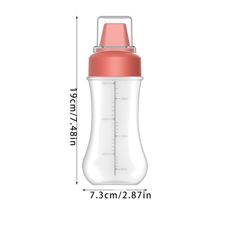 1pc Squeeze Sauce Bottle; Leak Proof Refillable Condiment Container For Salad Ketchup Honey Jam; Squeeze Sauce Bottle Oyster Sauce Squeeze Bottle; Home Kitchen Supplies