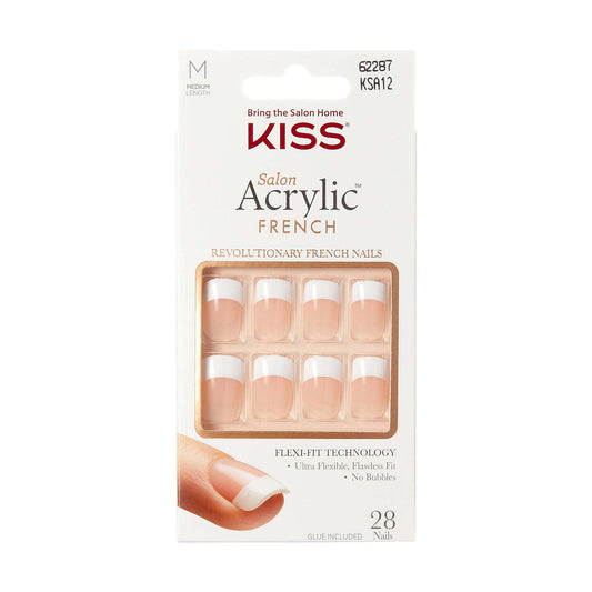 KISS Salon Acrylic French Nail Kit - Rumour Mill