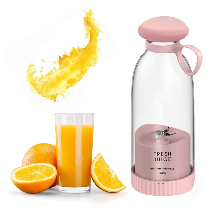 350ml Electric Juicer Blender Mini Portable Blender Bottle USB Rechargeable Fruit Mixers Juicers Multifunction Juice Maker Machine Food Milkshake Cup