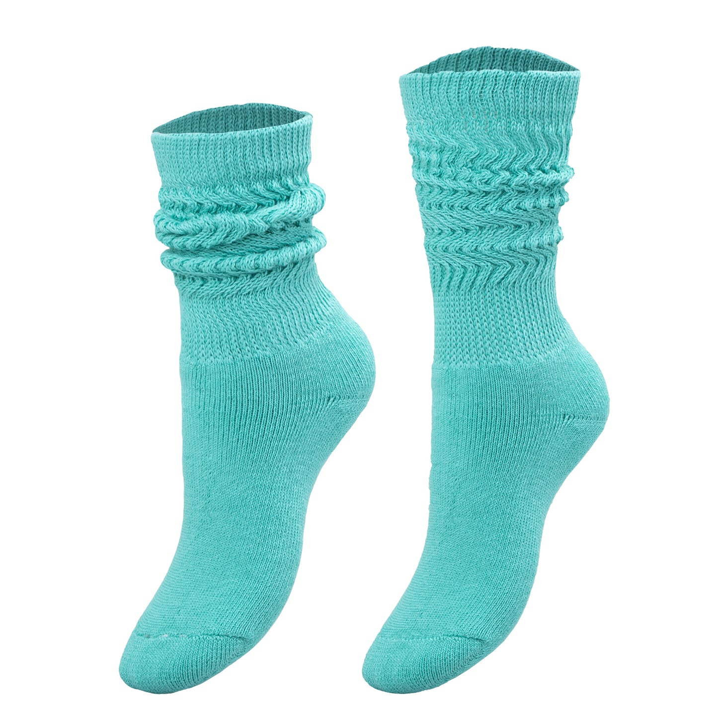 Kids Slouch Socks 1 Pair Knee High Long Cotton Scrunch Socks 3 to 15 Years Old