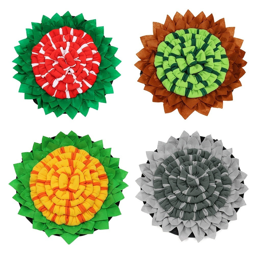 1pc Pet Snuffle Mat For Dog & Cat; Dog Sniffing Pad; Interactive Dog Puzzle Toys Sniffing Pad